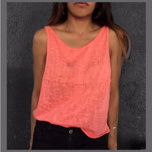 TOP CORTO CORAL NEÓN