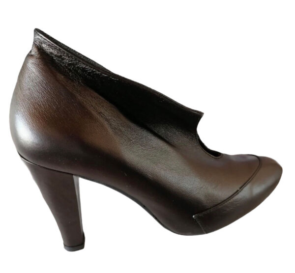 Botines elegantes zapatos de cuero para mujer